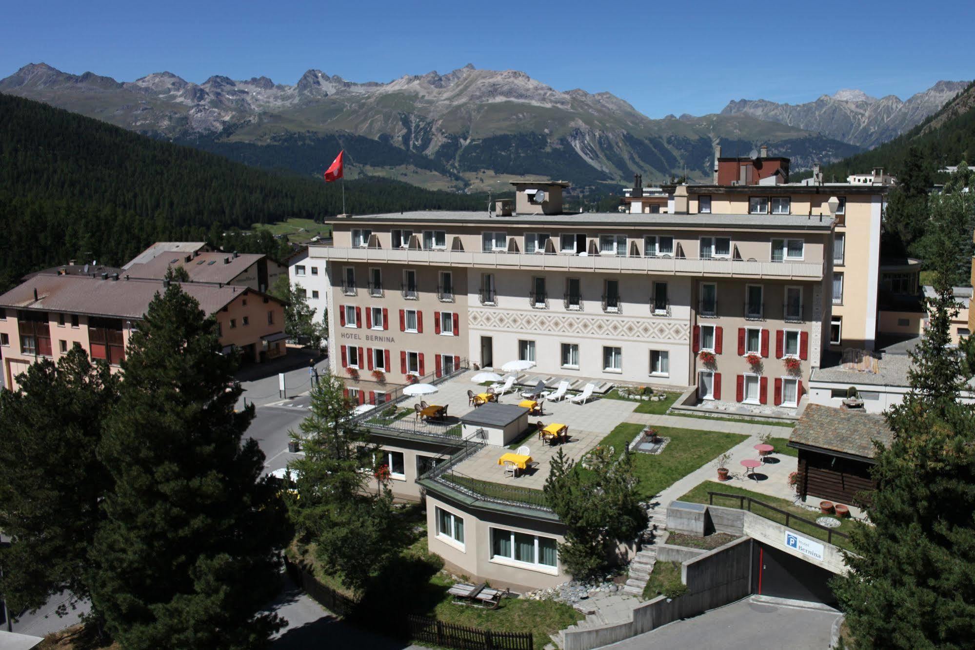 Hotel Bernina Pontresina Exterior foto